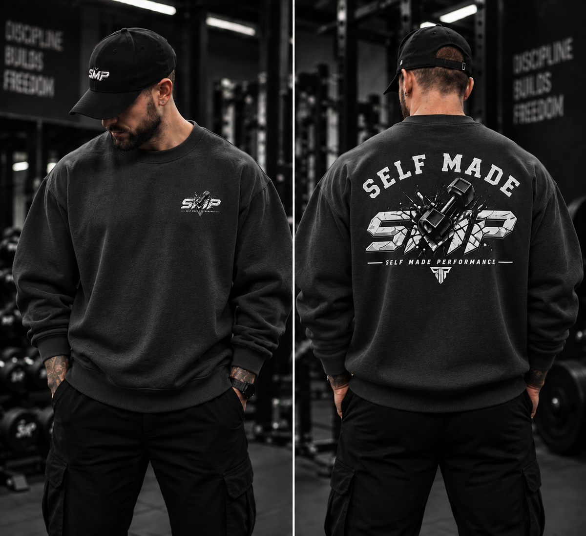 SMP Organic Oversized Sweatshirt - Organic Oversize Sweatshirt