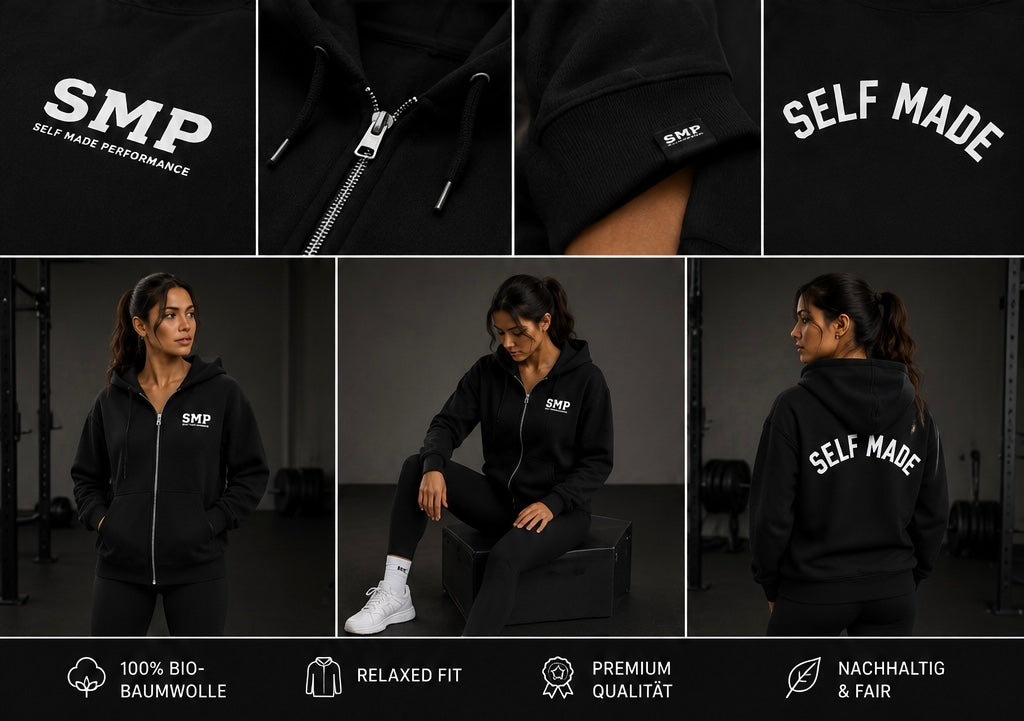 SMP Organic Zip Hoodie – Unisex