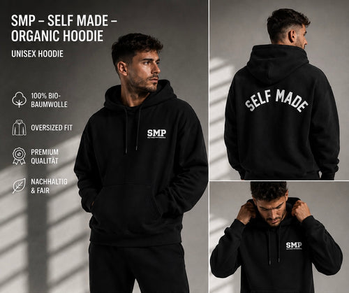 Self Made Performance - Organic Oversized Hoodie