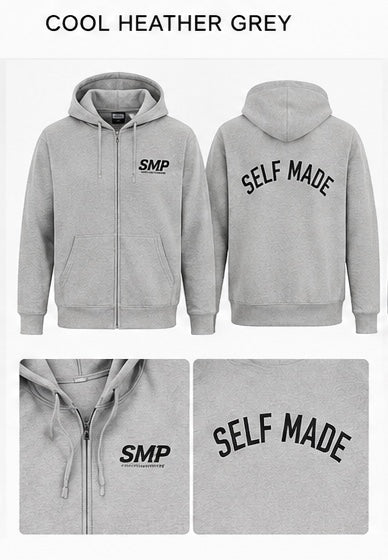 SMP Organic Zip Hoodie – Unisex