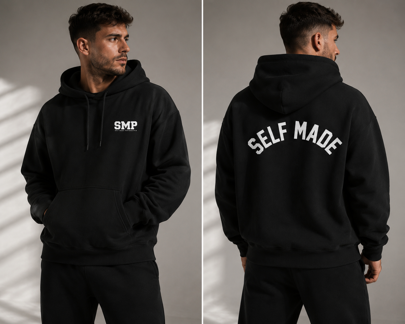 Self Made Performance - Organic Oversized Hoodie