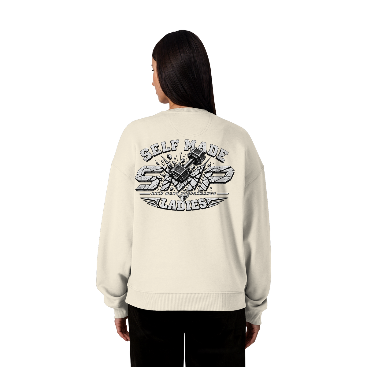 SMP Ladies – Organic Oversized Sweatshirt