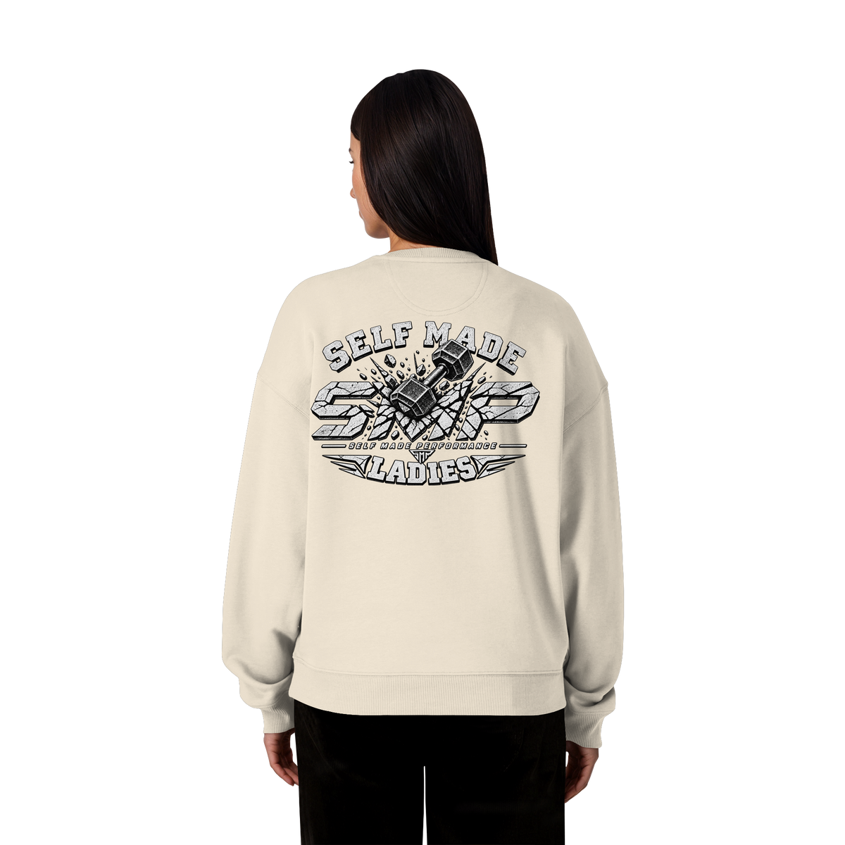 SMP Ladies – Organic Oversized Sweatshirt