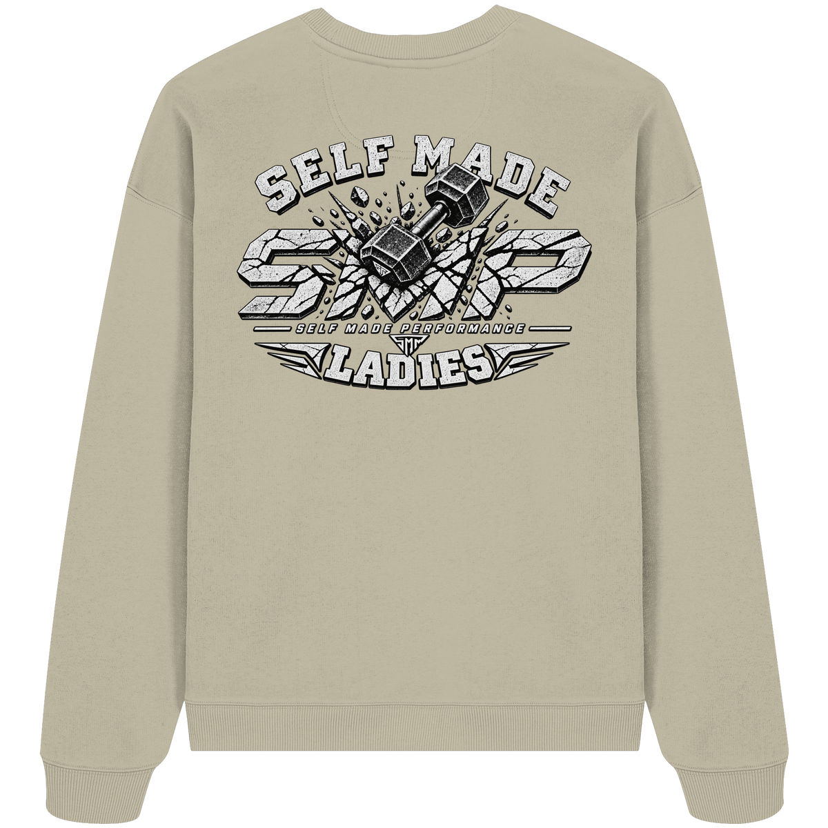SMP Ladies – Organic Oversized Sweatshirt