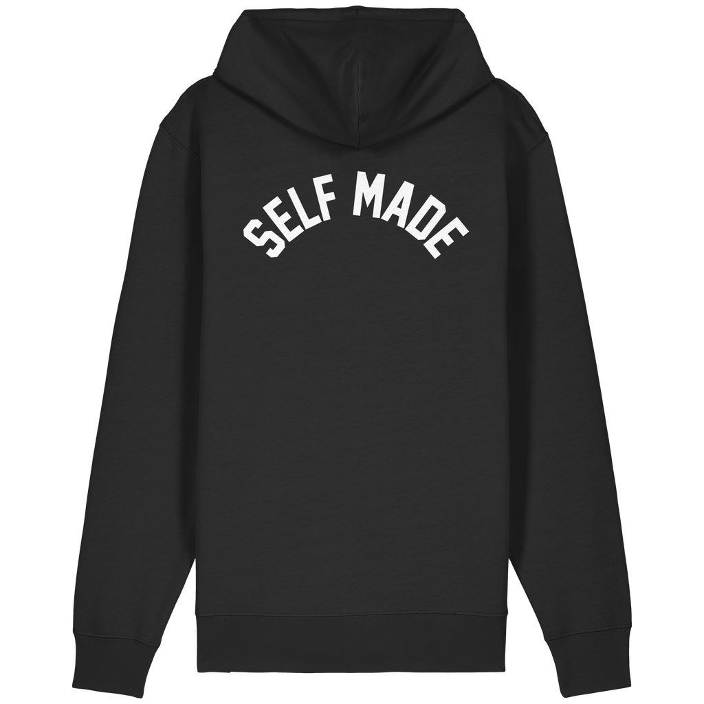 Self Made Performance - Organic Zip Hoodie - Organic Relaxed Zipper