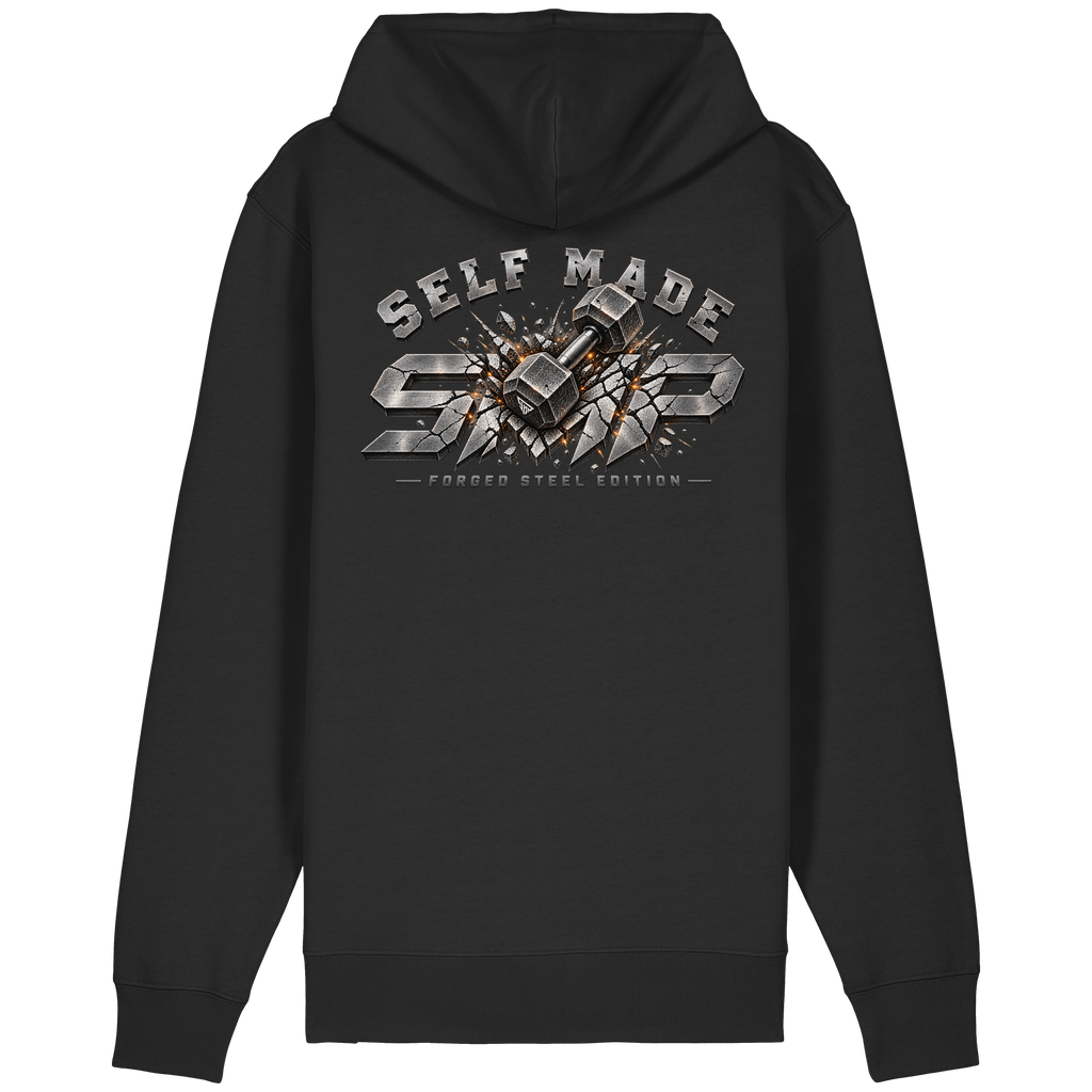 SMP Forged Steel Edition – Organic Zip-Hoodie