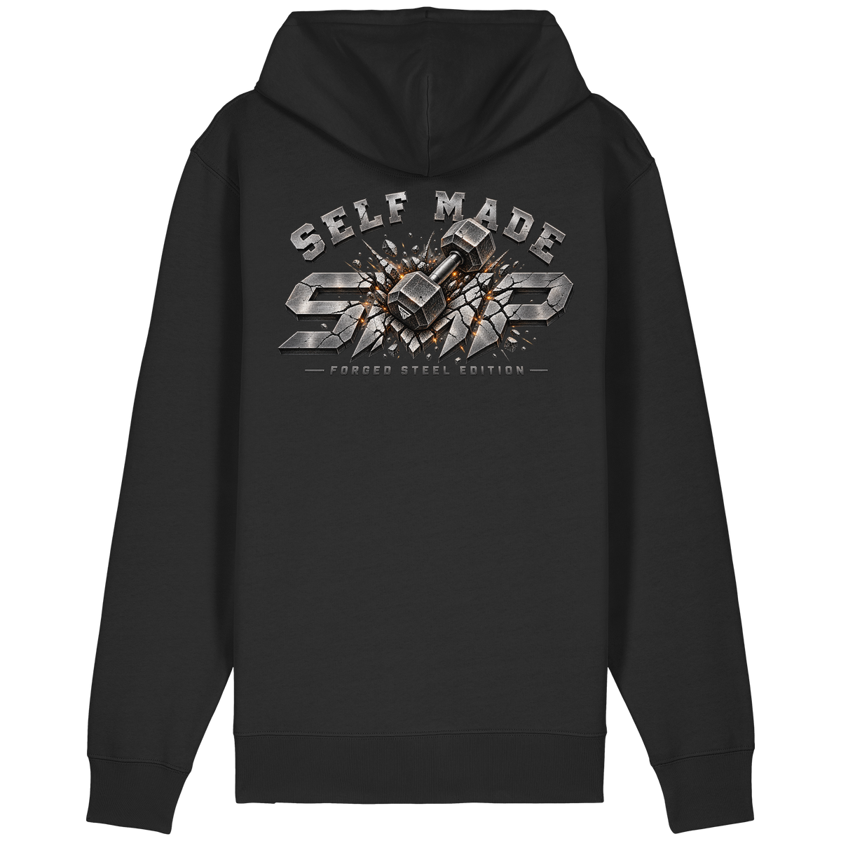 SMP Forged Steel Edition – Organic Zip-Hoodie