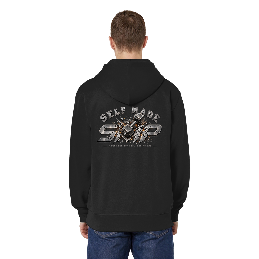 SMP Forged Steel Edition – Organic Zip-Hoodie