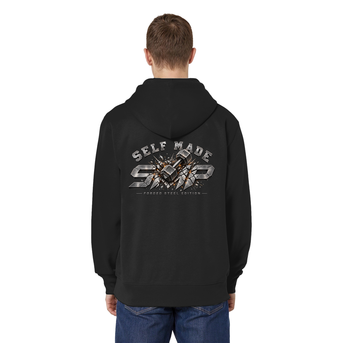 SMP Forged Steel Edition – Organic Zip-Hoodie