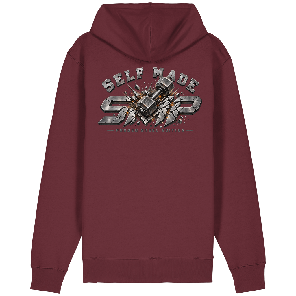 SMP Forged Steel Edition – Organic Zip-Hoodie