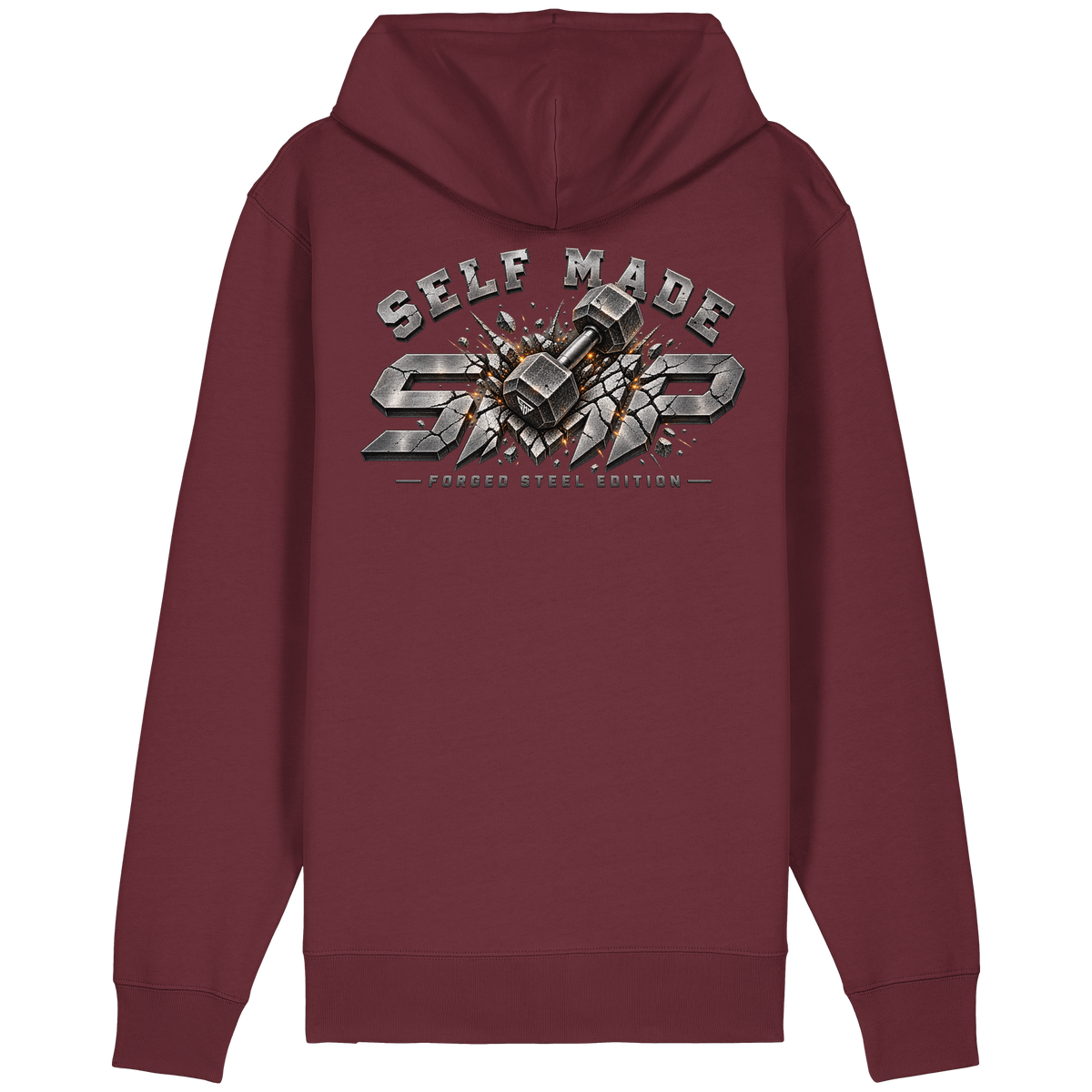 SMP Forged Steel Edition – Organic Zip-Hoodie