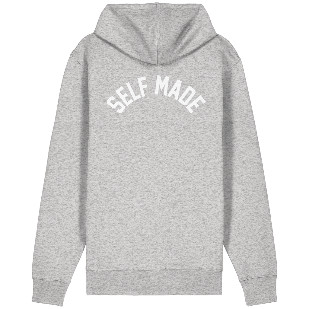 Self Made Performance - Organic Zip Hoodie - Organic Relaxed Zipper