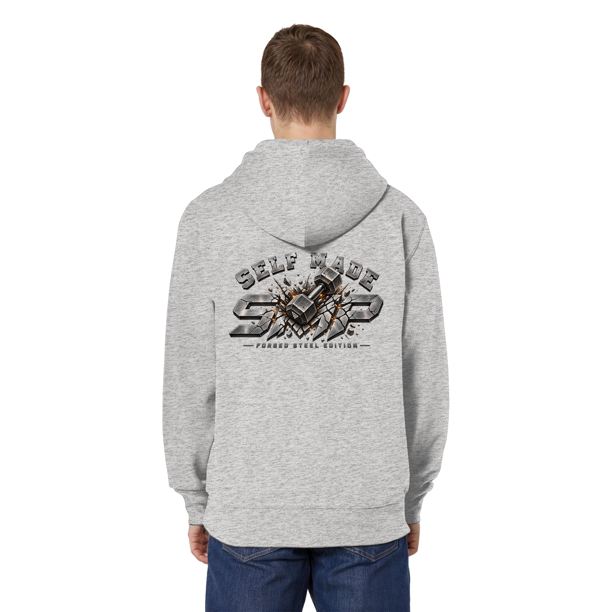 SMP Forged Steel Edition – Organic Zip-Hoodie