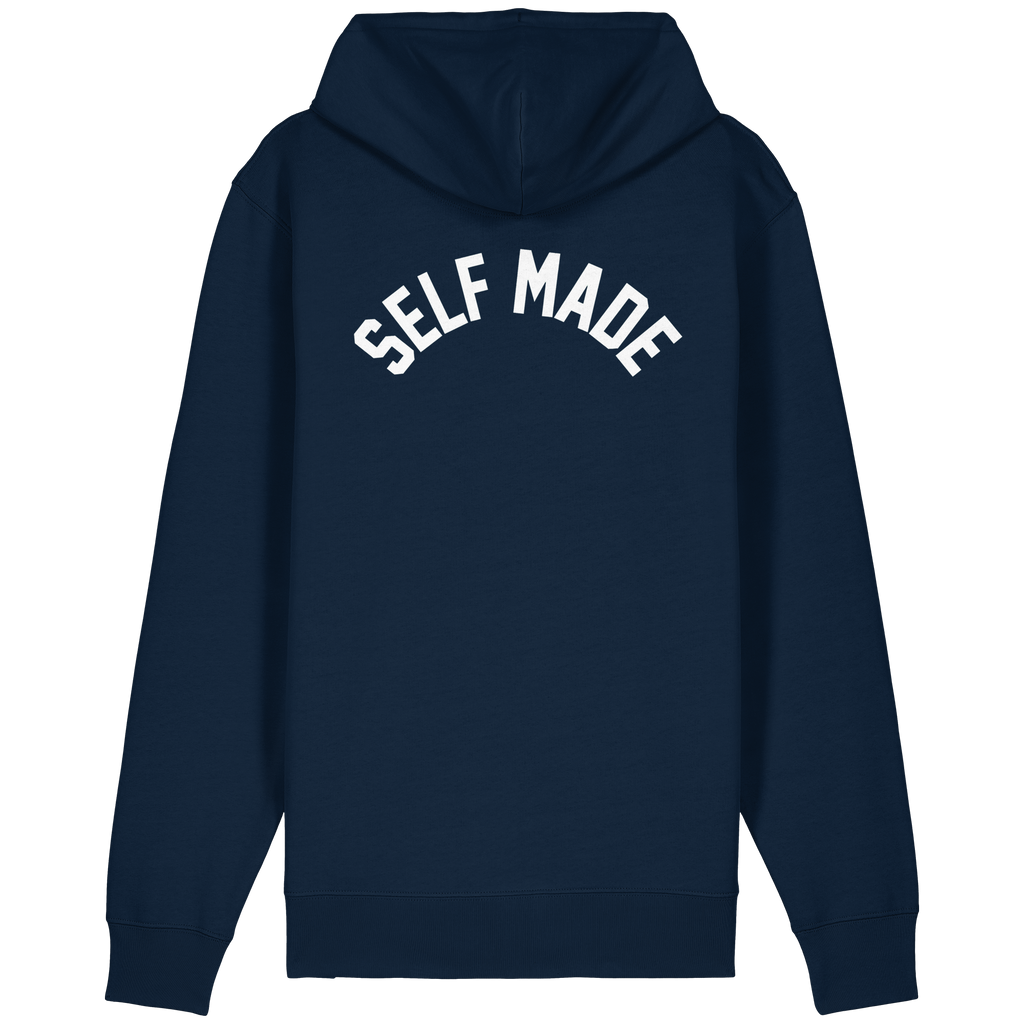Self Made Performance - Organic Zip Hoodie - Organic Relaxed Zipper