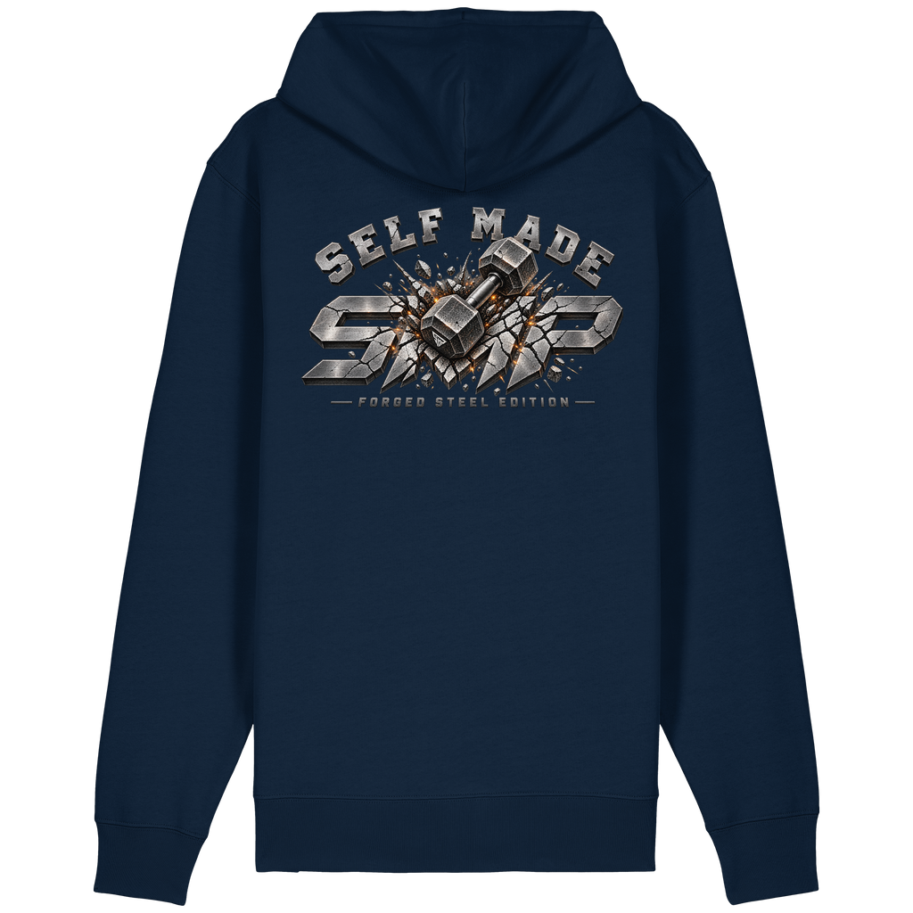 SMP Forged Steel Edition – Organic Zip-Hoodie