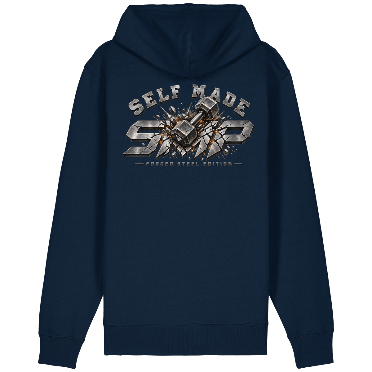 SMP Forged Steel Edition – Organic Zip-Hoodie