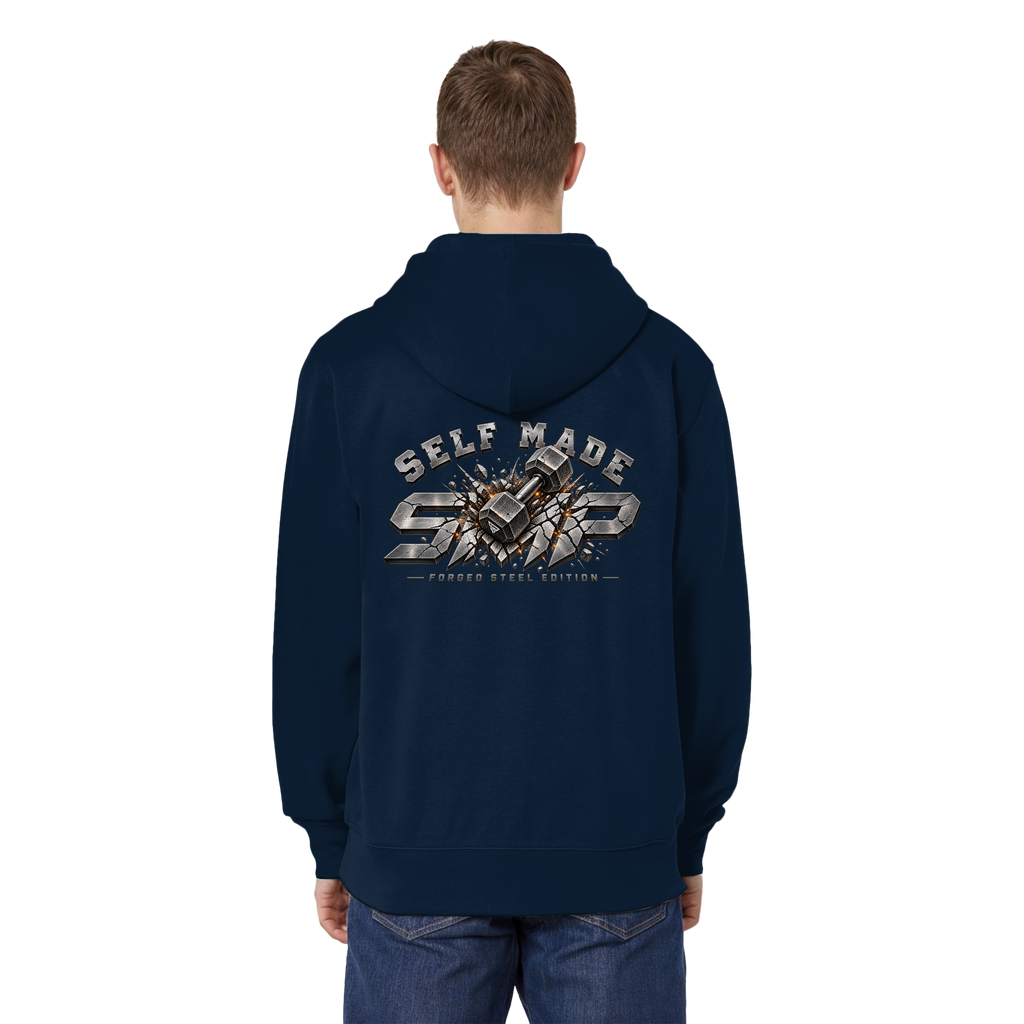 SMP Forged Steel Edition – Organic Zip-Hoodie