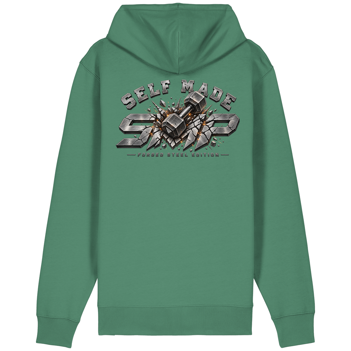 SMP Forged Steel Edition – Organic Zip-Hoodie