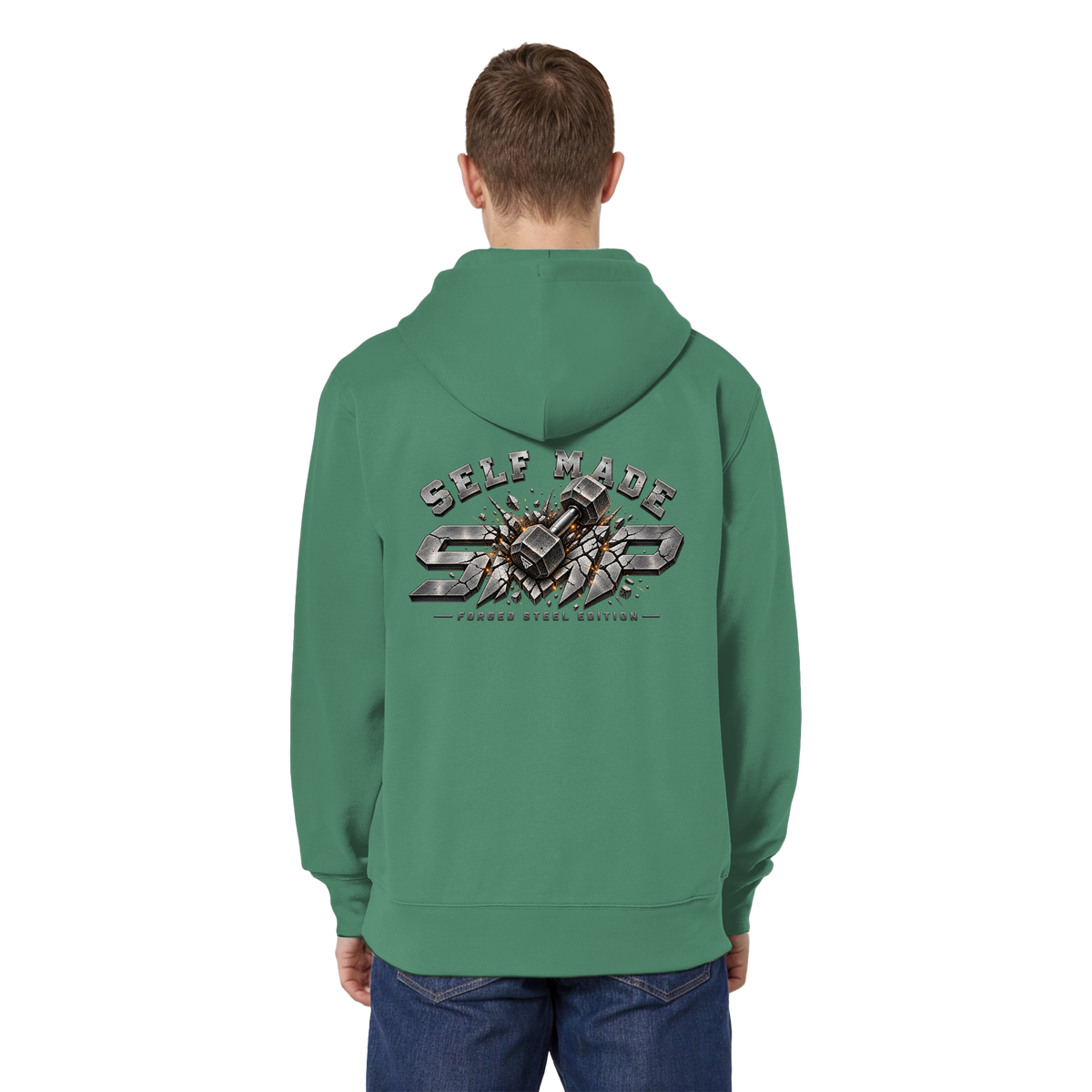 SMP Forged Steel Edition – Organic Zip-Hoodie