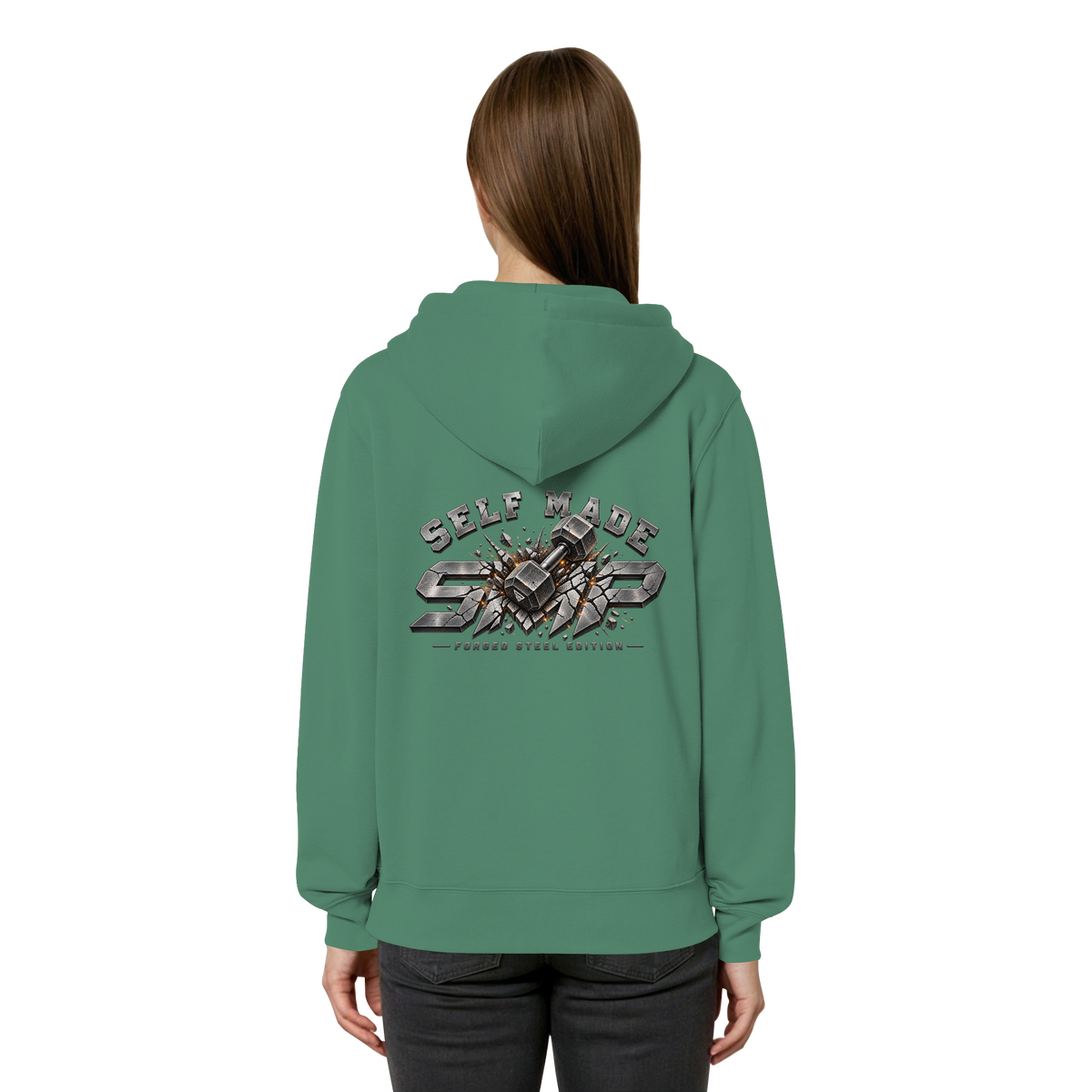 SMP Forged Steel Edition – Organic Zip-Hoodie
