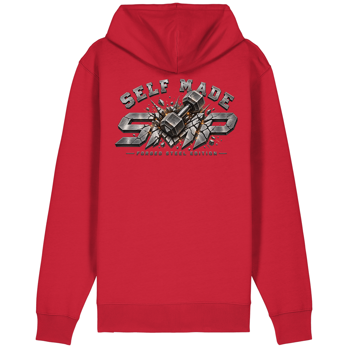 SMP Forged Steel Edition – Organic Zip-Hoodie