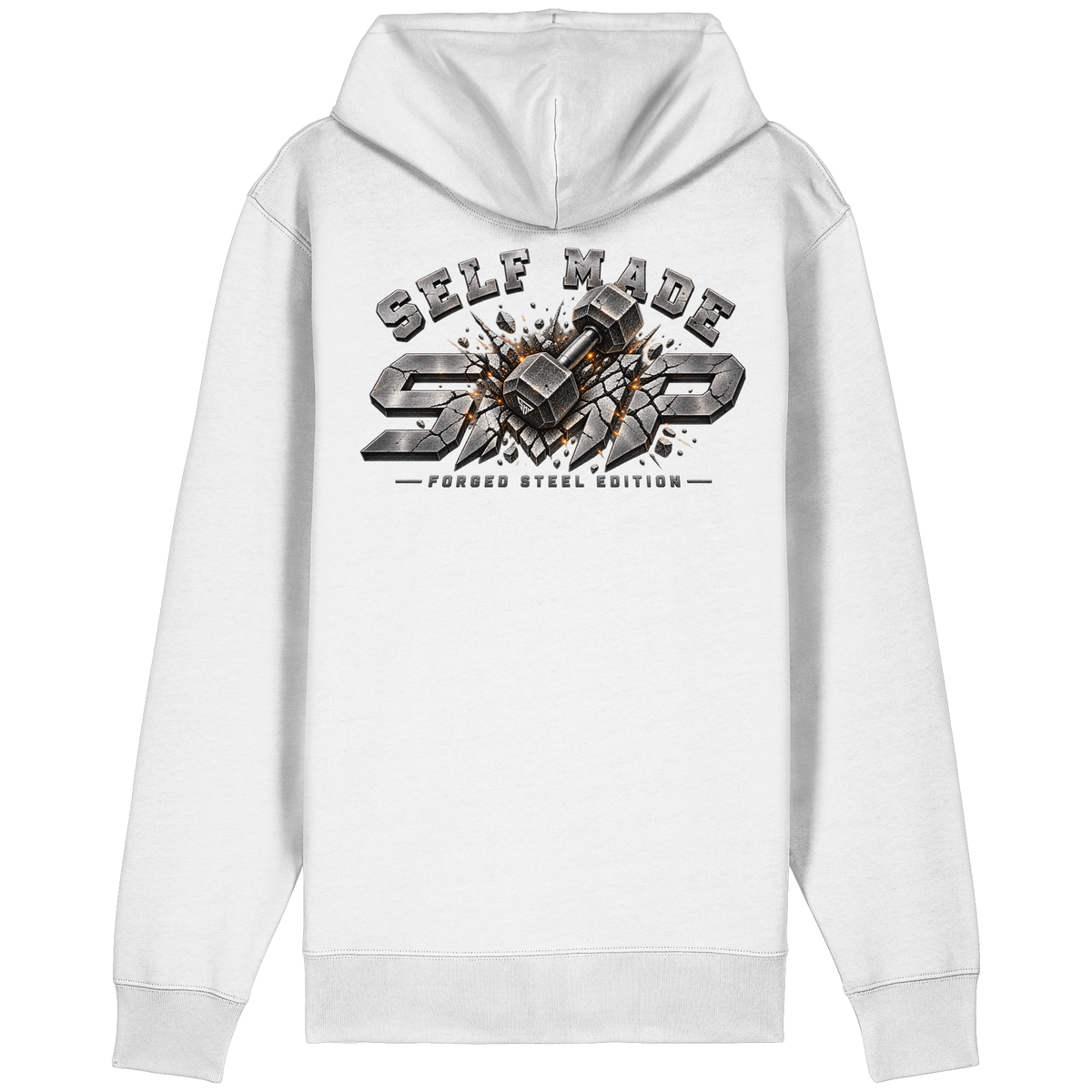 SMP Forged Steel Edition – Organic Zip-Hoodie