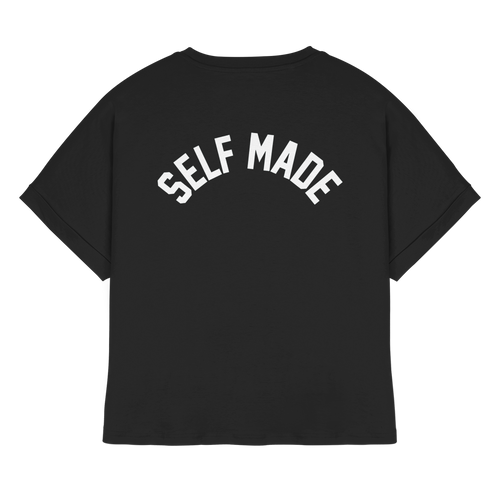 Self Made Performance - Women´s T-Shirt - Womens Organic Rolled Sleeves T-Shirt