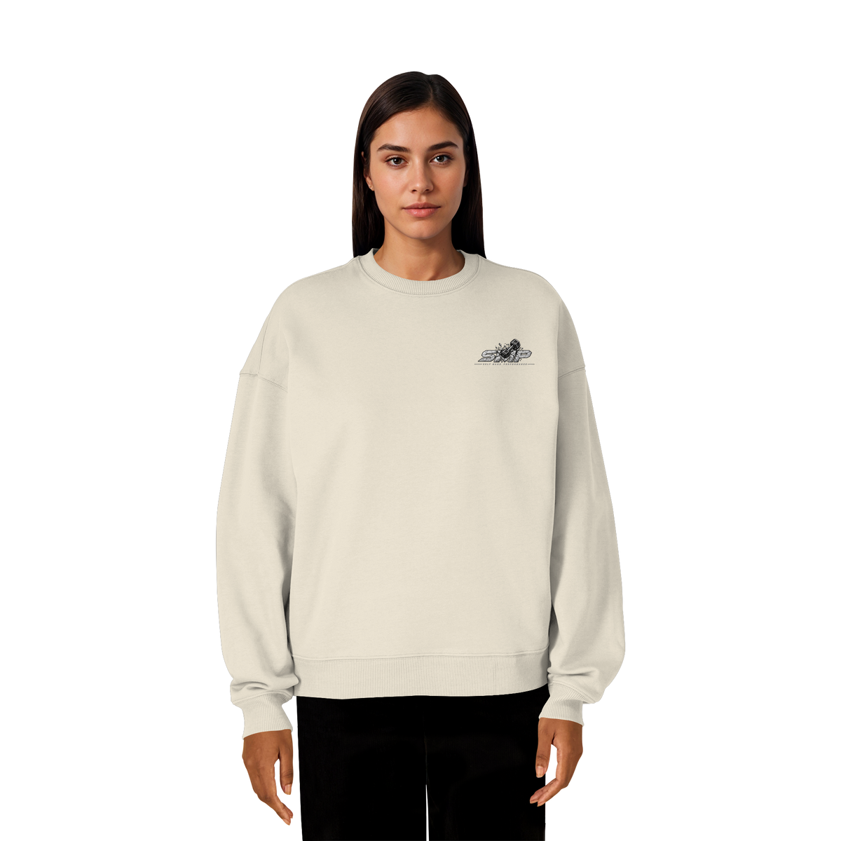 SMP Ladies – Organic Oversized Sweatshirt