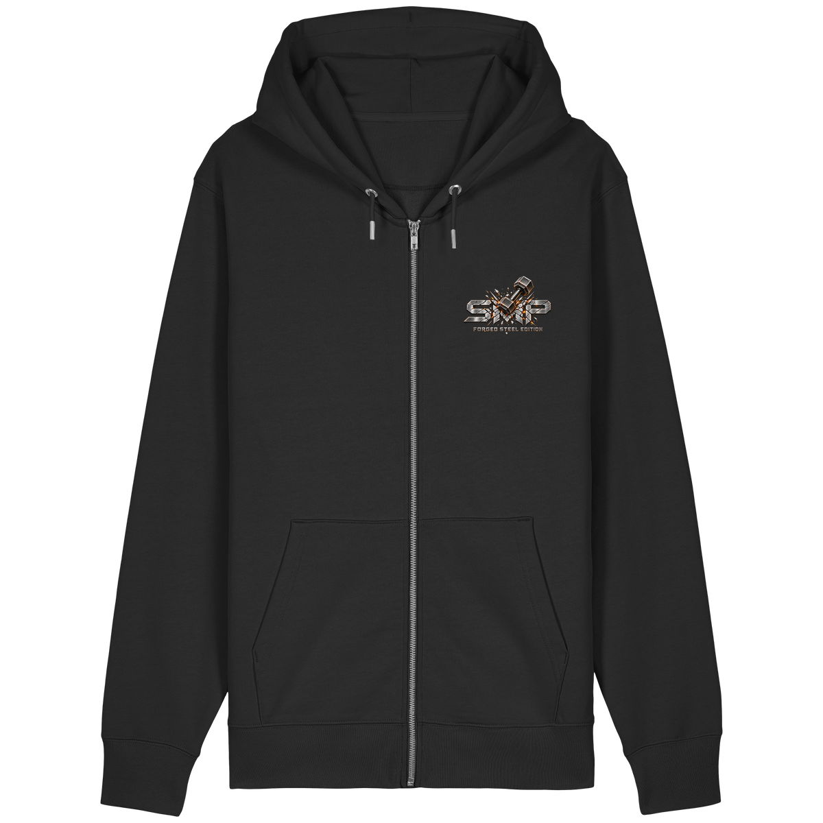 SMP Forged Steel Edition – Organic Zip-Hoodie