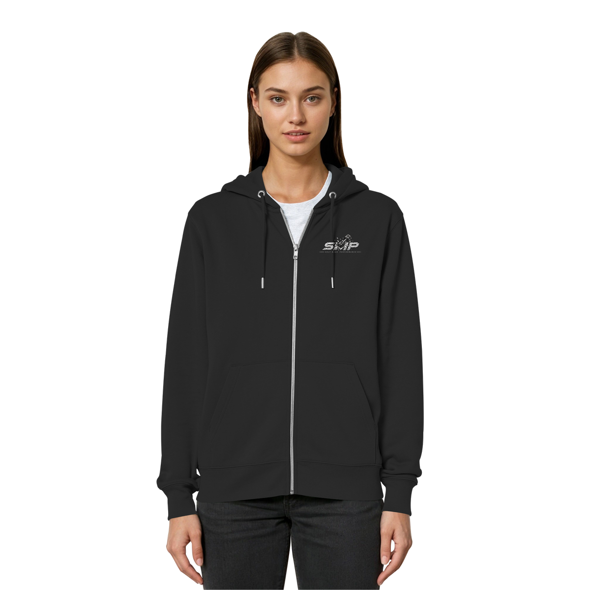 SMP Ladies – Organic Zip-Hoodie