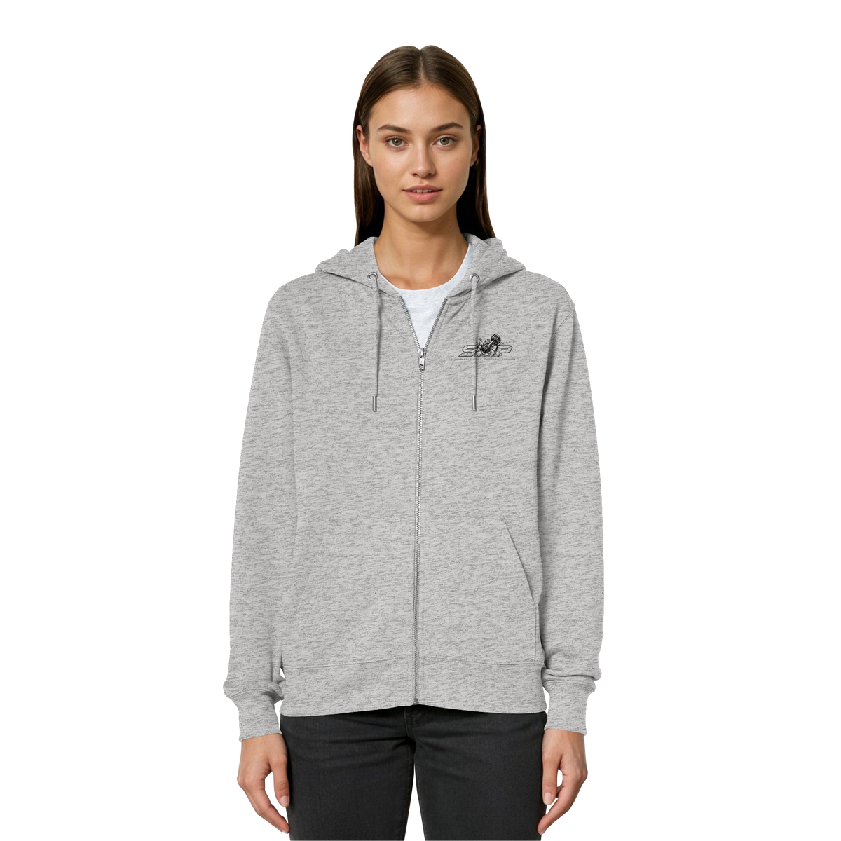 SMP Ladies – Organic Zip-Hoodie