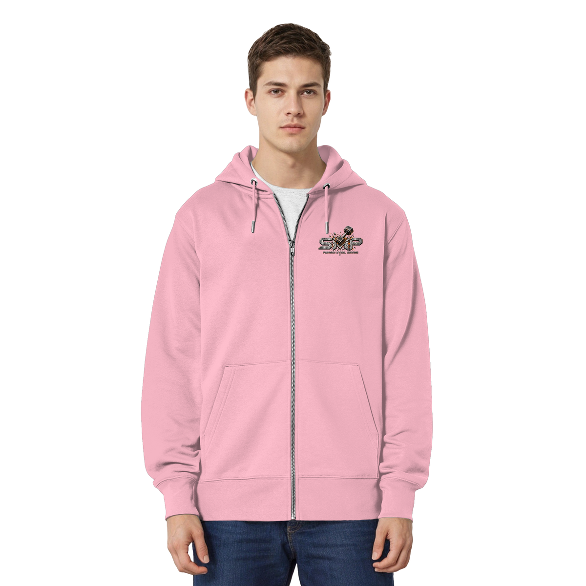 SMP Forged Steel Edition – Organic Zip-Hoodie