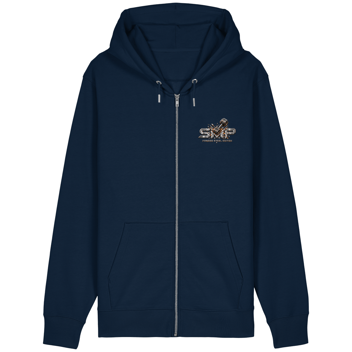 SMP Forged Steel Edition – Organic Zip-Hoodie