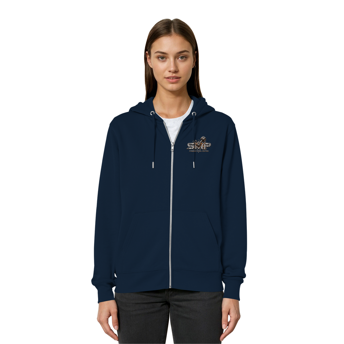 SMP Forged Steel Edition – Organic Zip-Hoodie