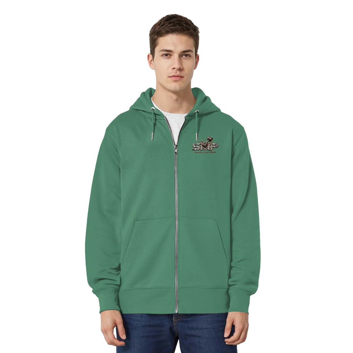 SMP Forged Steel Edition – Organic Zip-Hoodie