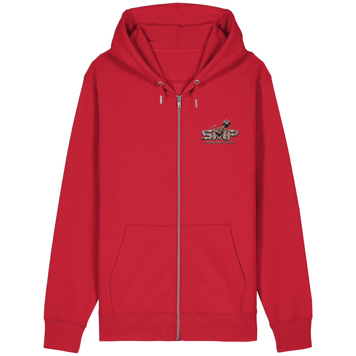 SMP Forged Steel Edition – Organic Zip-Hoodie