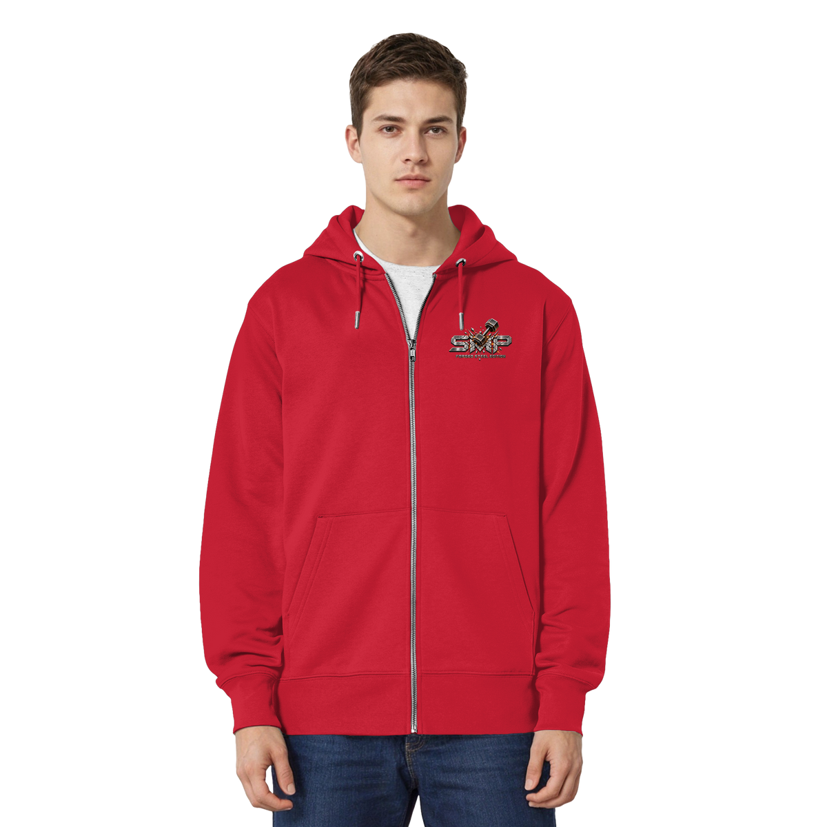 SMP Forged Steel Edition – Organic Zip-Hoodie