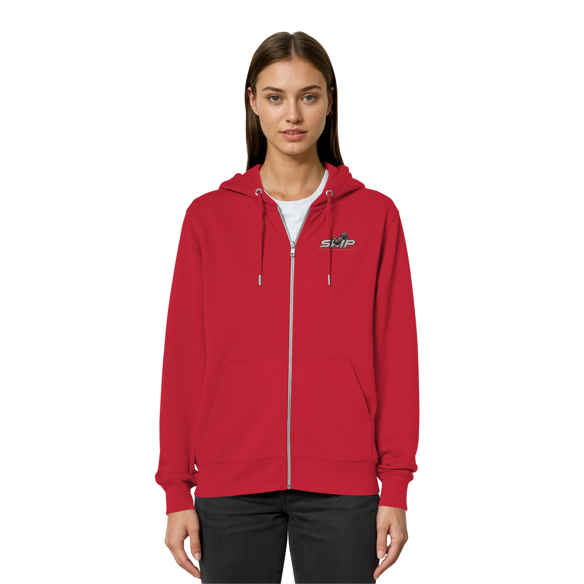 SMP Ladies – Organic Zip-Hoodie