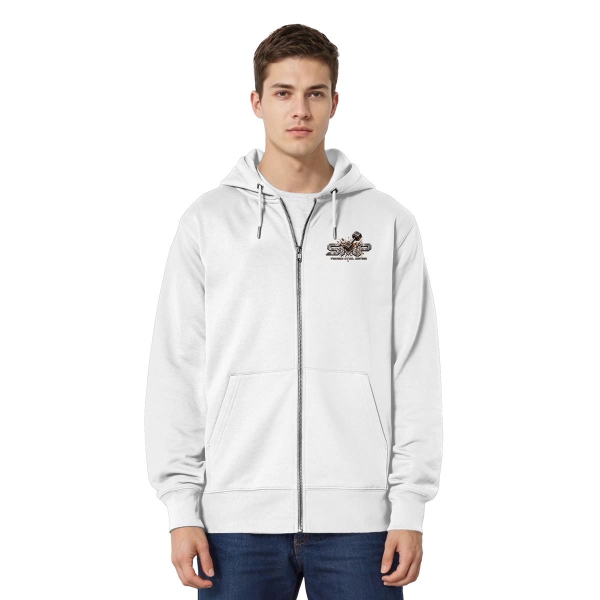 SMP Forged Steel Edition – Organic Zip-Hoodie