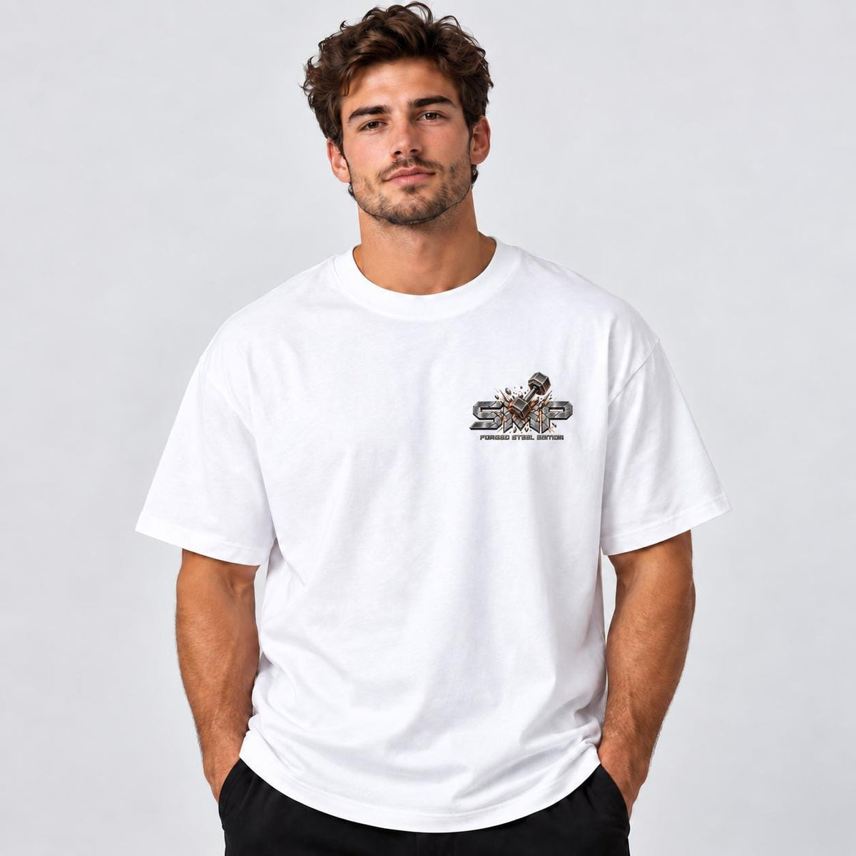 Self Made Performance Forged Steel T-Shirt – Etsy-Produktbild 2