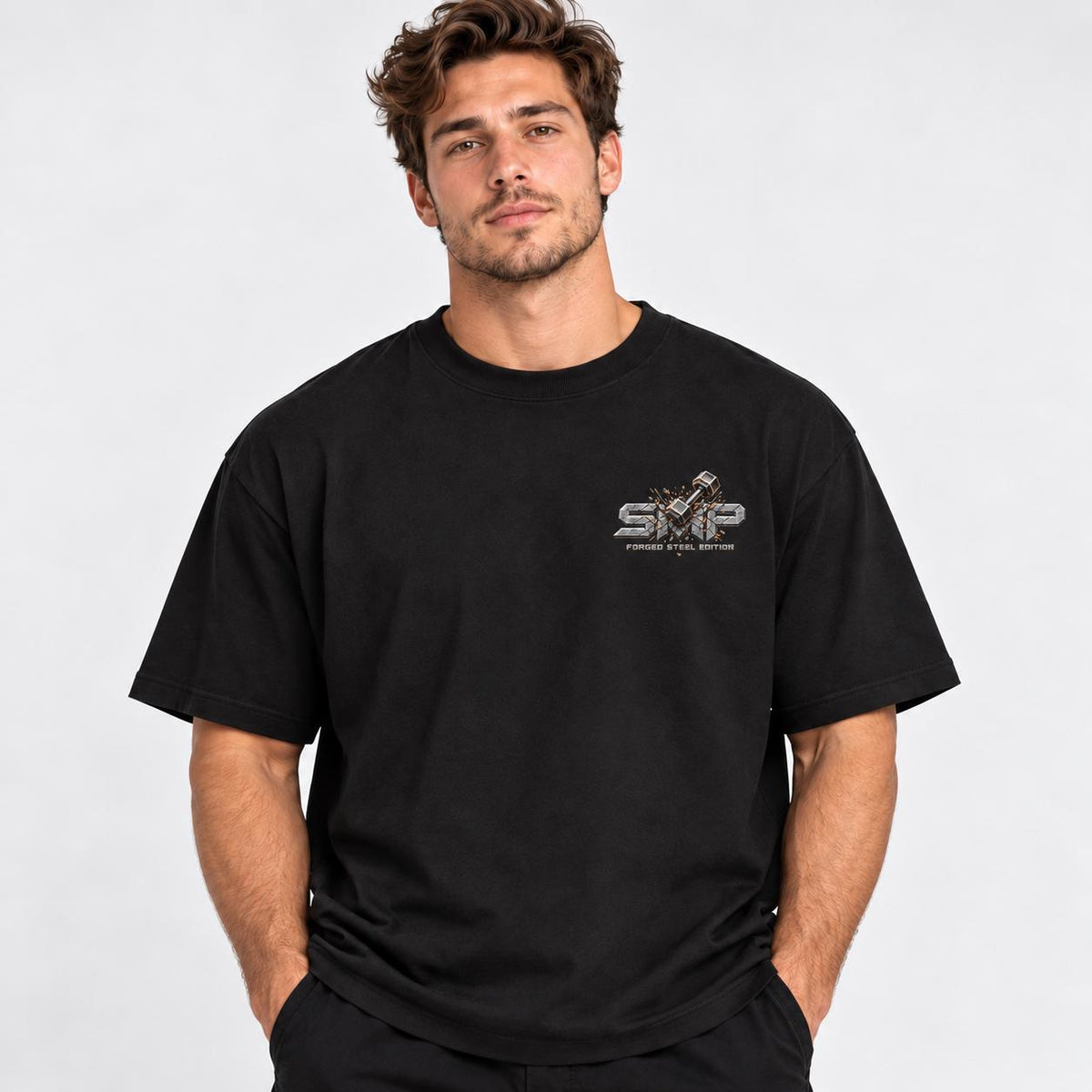 Self Made Performance Forged Steel T-Shirt – Etsy-Produktbild 3