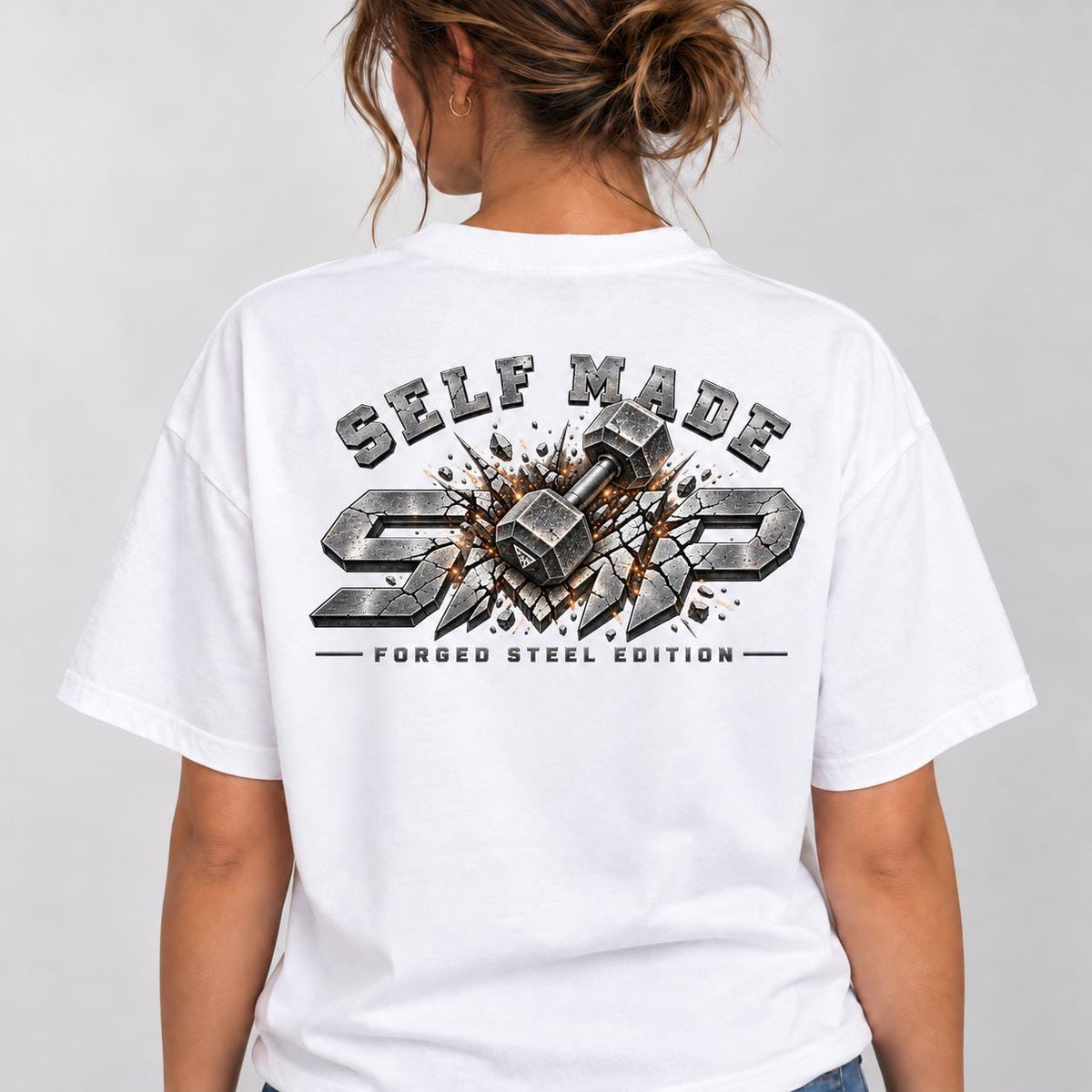 Self Made Performance Forged Steel T-Shirt – Etsy-Produktbild 5