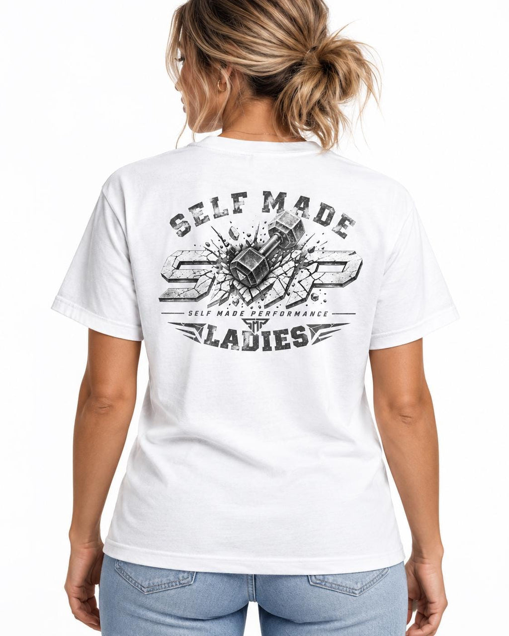 Self Made Performance Ladies T-Shirt – Etsy-Produktbild 3