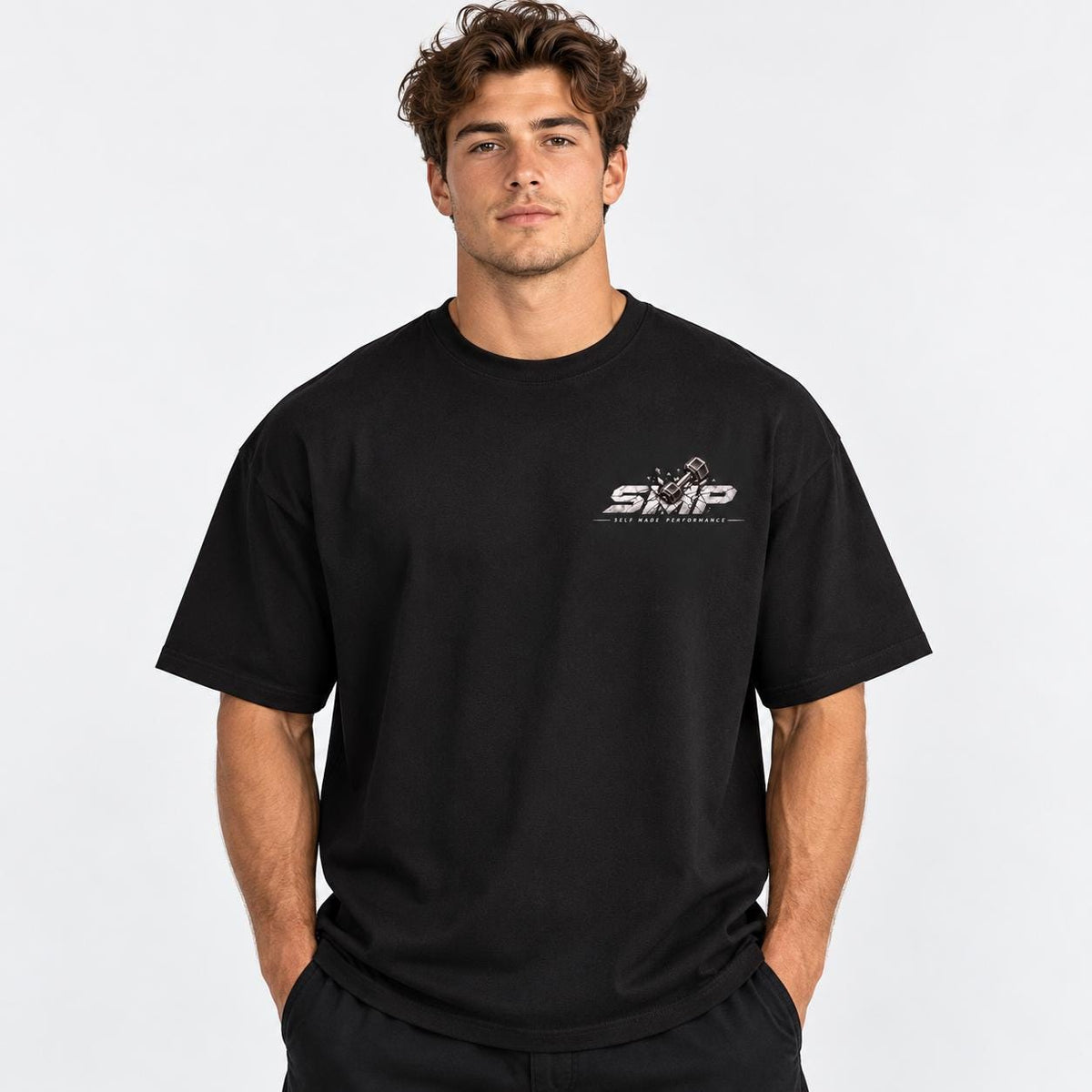 Self Made Performance Herren T-Shirt – Etsy-Produktbild 1